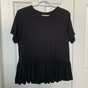 Aritzia Peplum Top